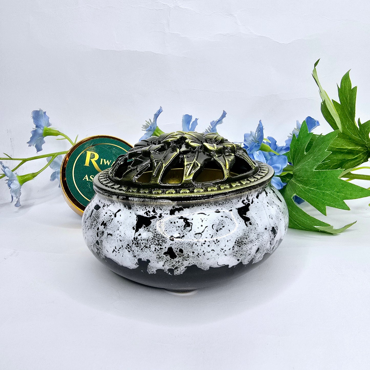 Mini Mibkhara décorative en céramique