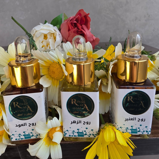 Extraits Parfumés (روح الزهر، العود و العنبر) My Store
